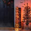 Enseigne lumineuse faite à la main avec citrouilles en bois 42 "H 