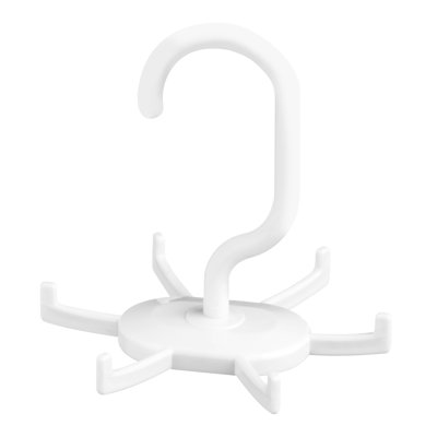 Plastic Hanging 6 - Hook Coat Rack