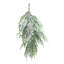 Frosted Norfolk Pine Teardrop Swag