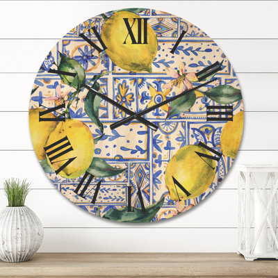 Solid Wood Wall Clock