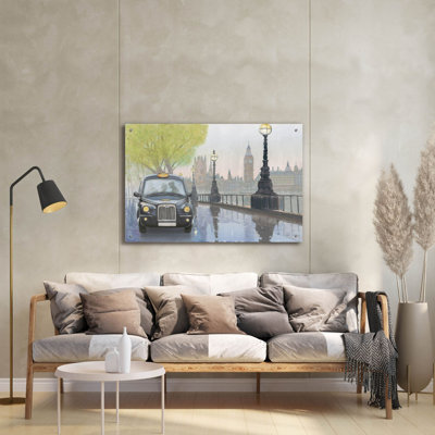 Art mural en verre le long de la Tamise V.2 "par Myles Sullivan