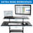 Adjustable Height Standing Desk Converter-1238402330