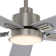62" Black(5-Blade)Ceiling Fans with LED Lights and Remote Control