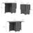 Folding Dining Table with Storage Drop Leaf Tables for Small Spaces