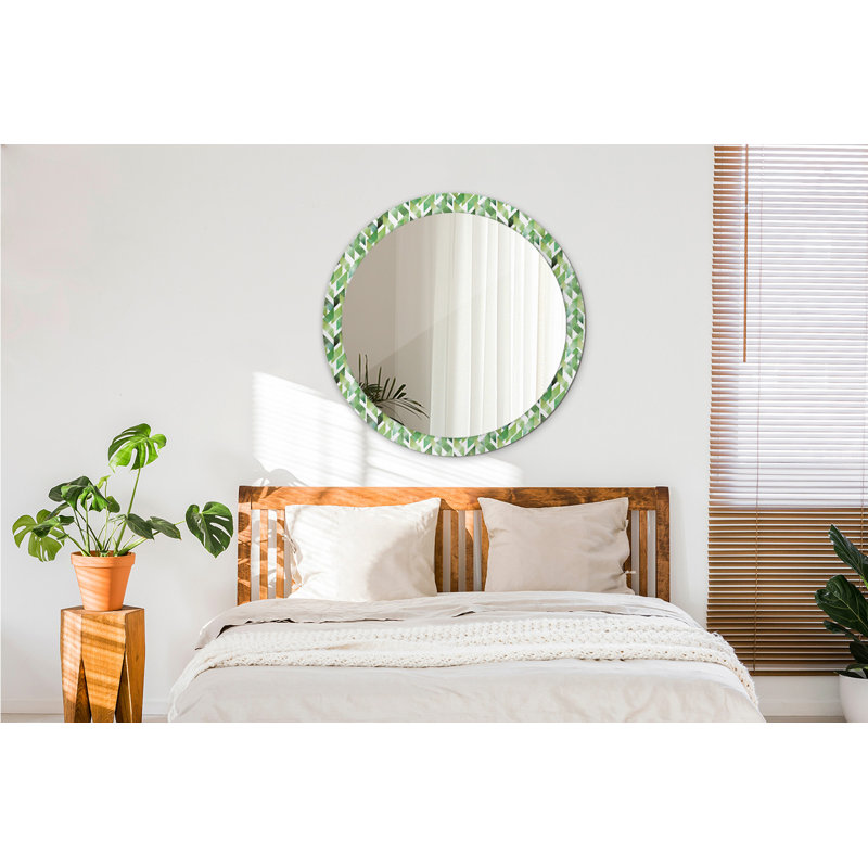 Huldar Glass Flat Wall Mirror