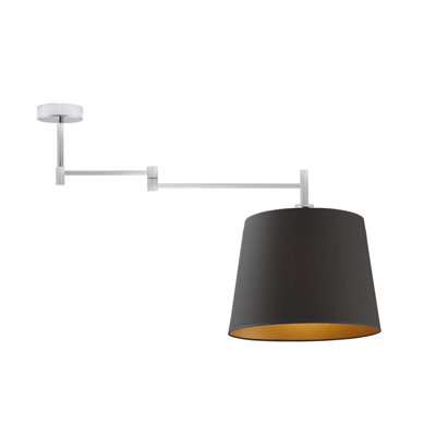 Warlo Fabric Semi Flush Mount