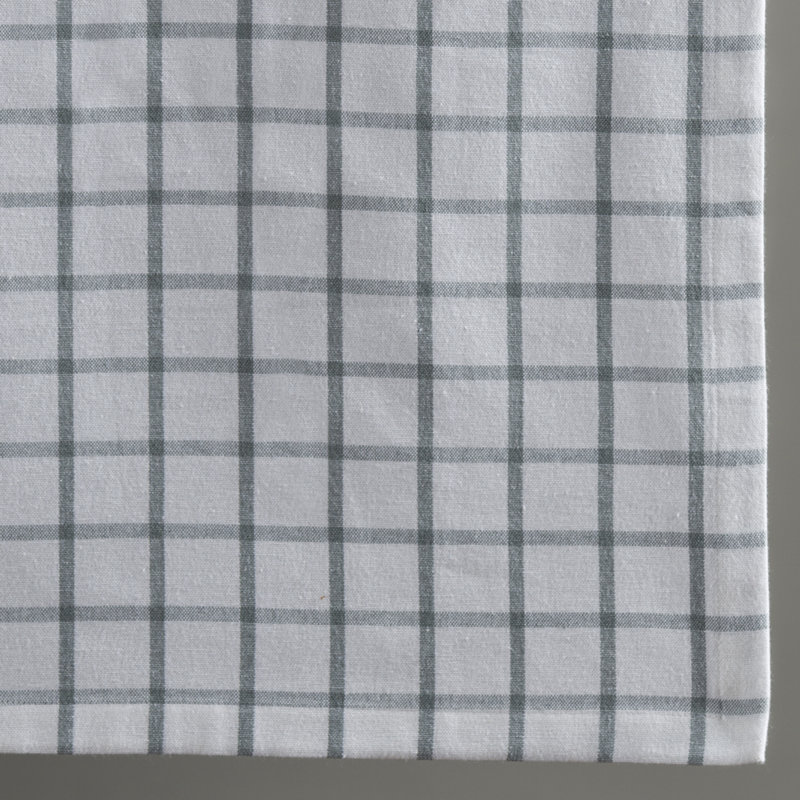 Checkered 100% Cotton Table Runner, Griffin