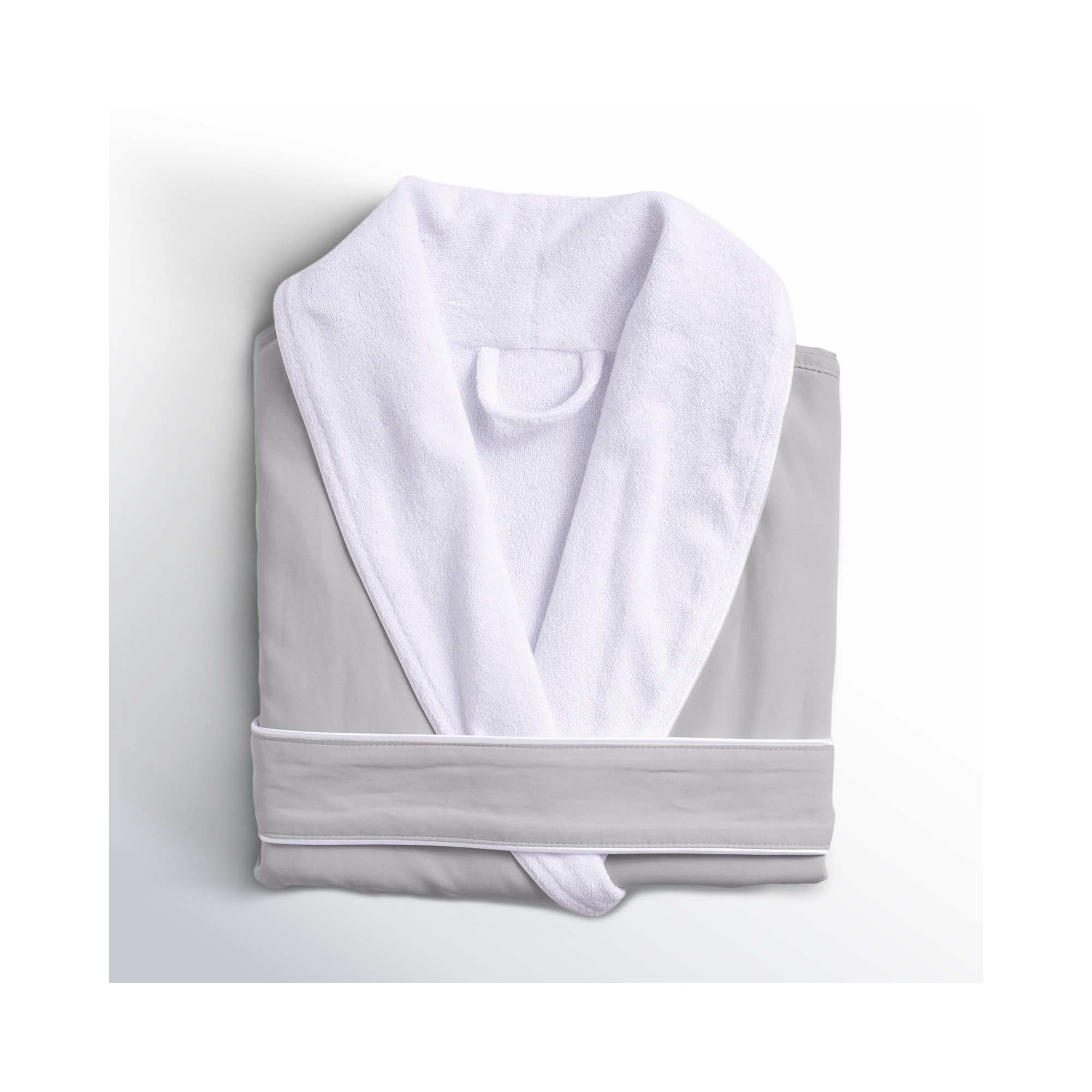 Polyester Bathrobe, Silver Sage, Large / Extra Large