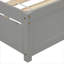 Lit plateforme simple avec lit gigogne et lattes de soutien, bois massif-129412651