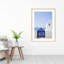 Oia Blue Fence by Golie-149602223-149602222