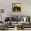 Cadre flottant Golden Era Musisans Abstraction, design par Marta Wiley-409612009-409612008
