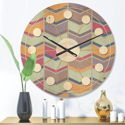 Solid Wood Wall Clock