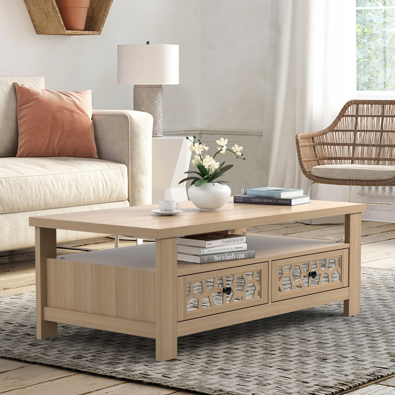 Zyare Coffee Table, Oak