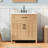 Bathroom Vanity with Adjustable Shelf