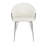 Josie 19.25'' H Faux Leather Upholstered Armchair-287528673-358184675