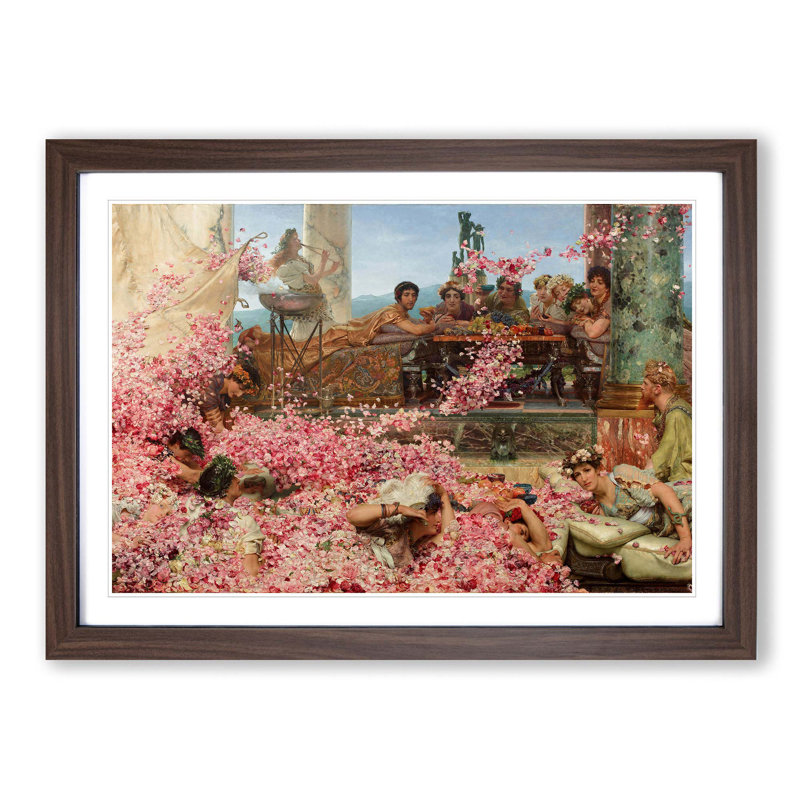 Lawrence Alma-Tadema - Single Picture Frame Painting, Walnut