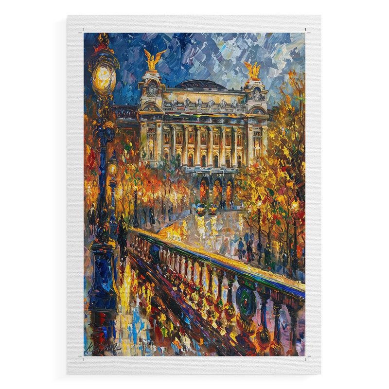 Paysages série CCXCV - Impression sur toile seulement - NON-CADRE, H 27 po x l 18 po