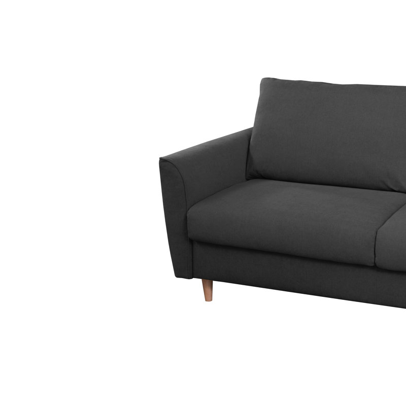 Marotz Sofa Bed with Mattress, Anthracite