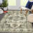 Oriental Machine Washable Rug with Rubber Backing for Living Room Durable Vintage Floor Carpet Easy-Cleaning Rug-2049958952