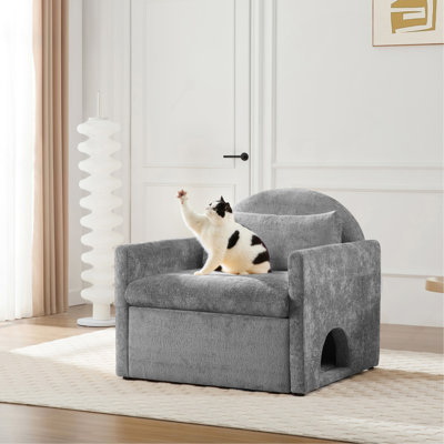Fauteuil surdimensionné Chenille