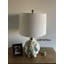 Lampe de table en céramique Gloire du matin pour le salon, la salle à manger, la chambre à coucher, le chevet, la l 15 po x P 15 po x H 28 po-987432613