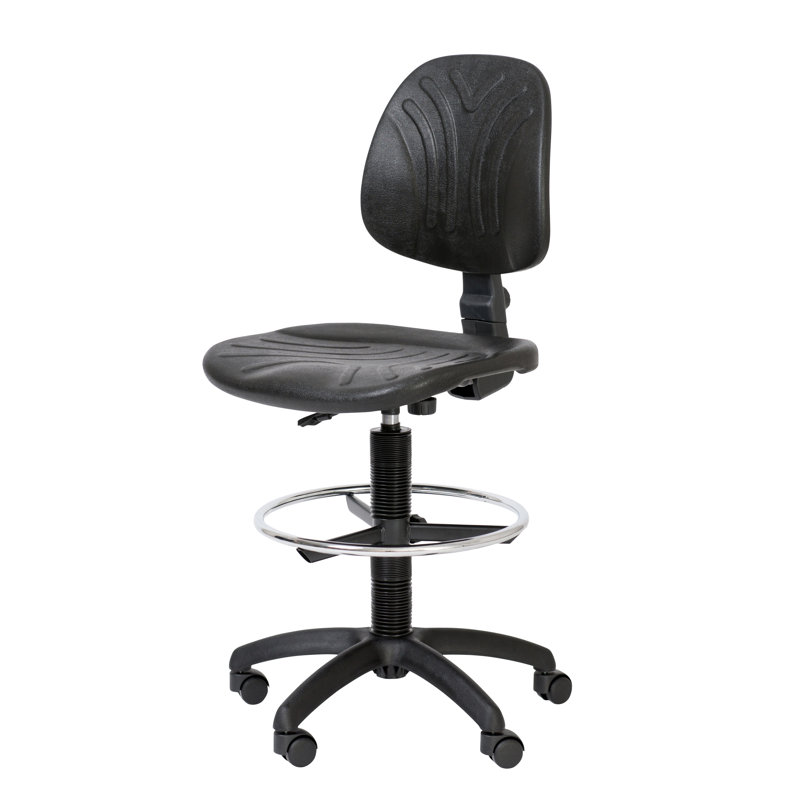 Symple Stuff Drafting Chair, Wheels
