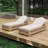Outdoor Acacia Wood Patio Adjustable Lounge Chair - Uncushioned For Backyard Pool Garden-1228983939