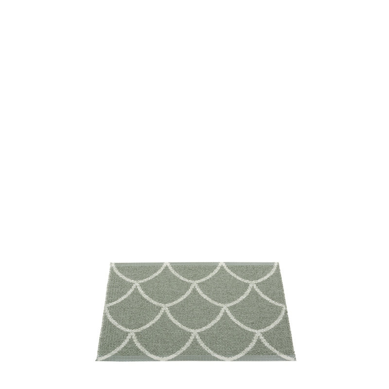 Kotte Area Rug, Rectangle 1'9" x 2'3" , Green/White