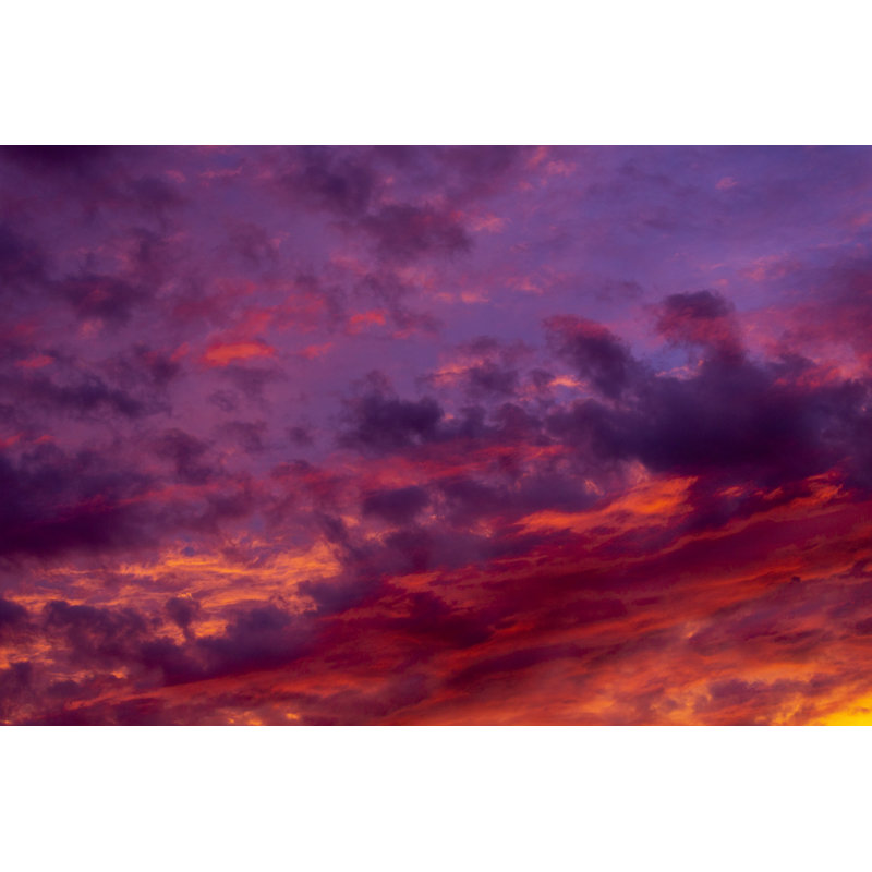 Sunset - Wrapped Canvas Print, 81cm H x 122cm W x 3.8cm D