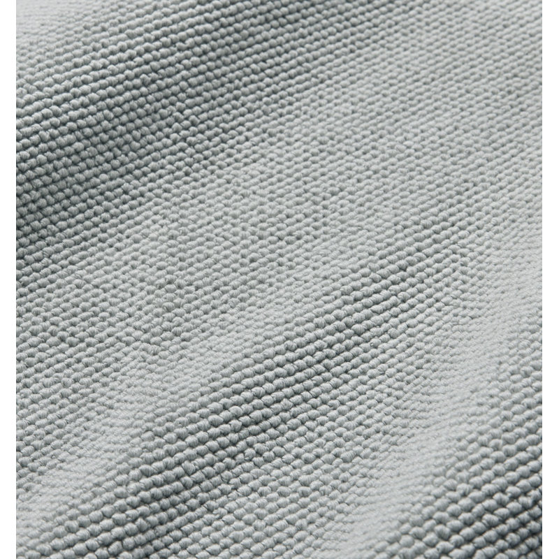 Osini 100% Cotton Rectangle Bath Rug, Single - 31" L x 20" W, Platinum