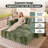 Boneless 80" King-Size Sleeper Sofa Bed Compression Convertible Couch Bed with Blanket-1956771035