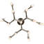 Turin 12 - Light LED Chandelier-64113296-69736656