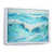Cadre flottant blanc