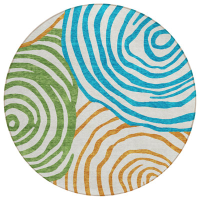 Leis Abstract Indoor / Outdoor Rug
