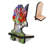 Designocracy Single Screen Desktop Mount-84308932