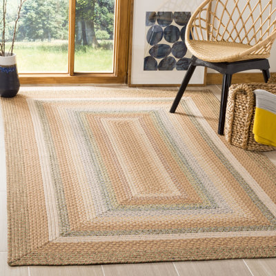 Tapis performance géométrique tissé à la main et lavable à la machine Georgina