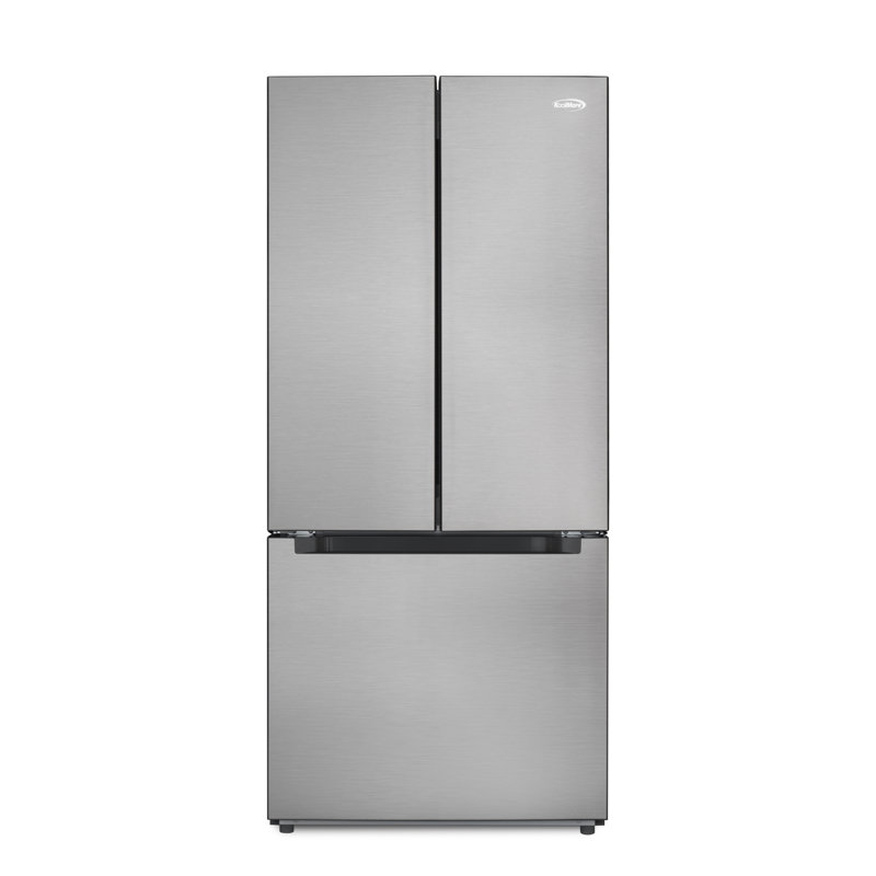 18.5 cu. ft. Stainless-Steel French Door Refrigerator, Auto Defrost, Energy Star, Digital Temperature Control