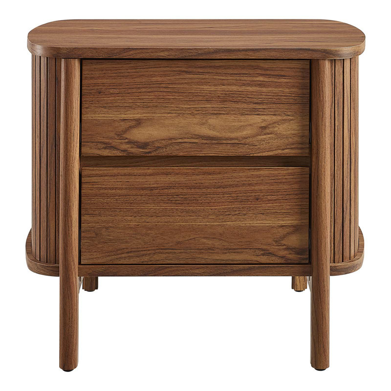Modway Cadence Nightstand, Walnut