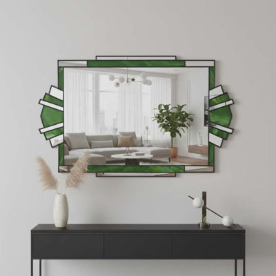 Rectangle Wall Overmantel Mirror