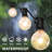 Outdoor 25 - Bulb 25'' Plug-in Globe String Light