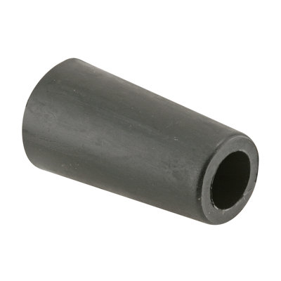 Butoir de porte coulissante en caoutchouc FHC D1701, longueur 1-1 / 2 po, diamètre 1 po, finition noire, paquet de 2