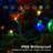 33.3FT-100 Lights Multicolor Soft Glow Twinkle Mini LED String Lights Commercial Grade Waterproof for Holiday Decoration, Christmas Decors-1284527463