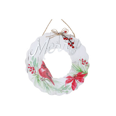 Couronne en bois Cardinal Hanger