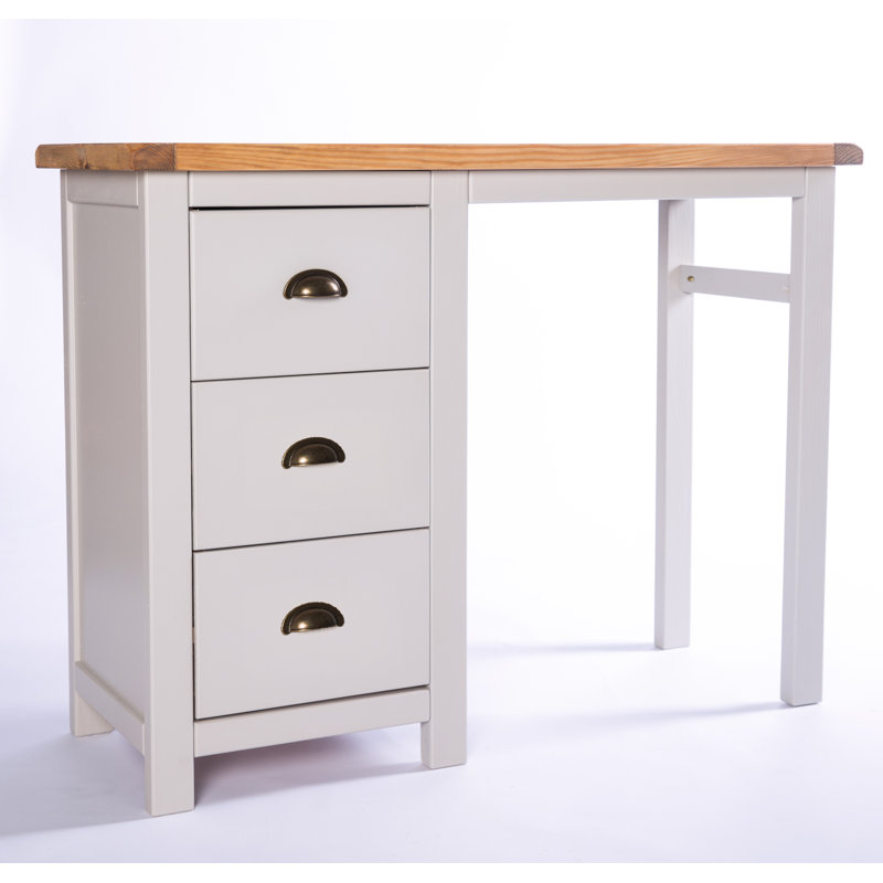 Xandra Writing Desk, Brass