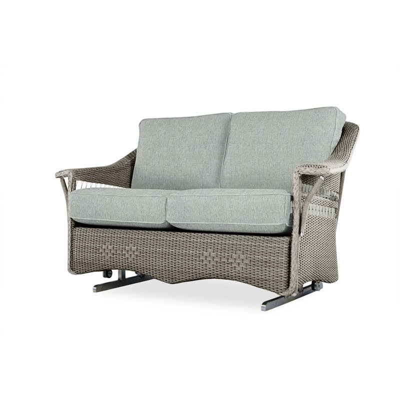 Nantucket Outdoor 2 - Seat Loveseat, Stratosphere Cloud, Pewter