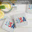 Paquet de 4 sous-verres USA