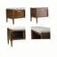 Banc d'appoint avec rangement et coussin rembourré