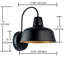 Luminaire de grange d'extérieur Sena-584993438-584993439