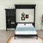 Lit escamotable avec tablettes de rangement Murphy