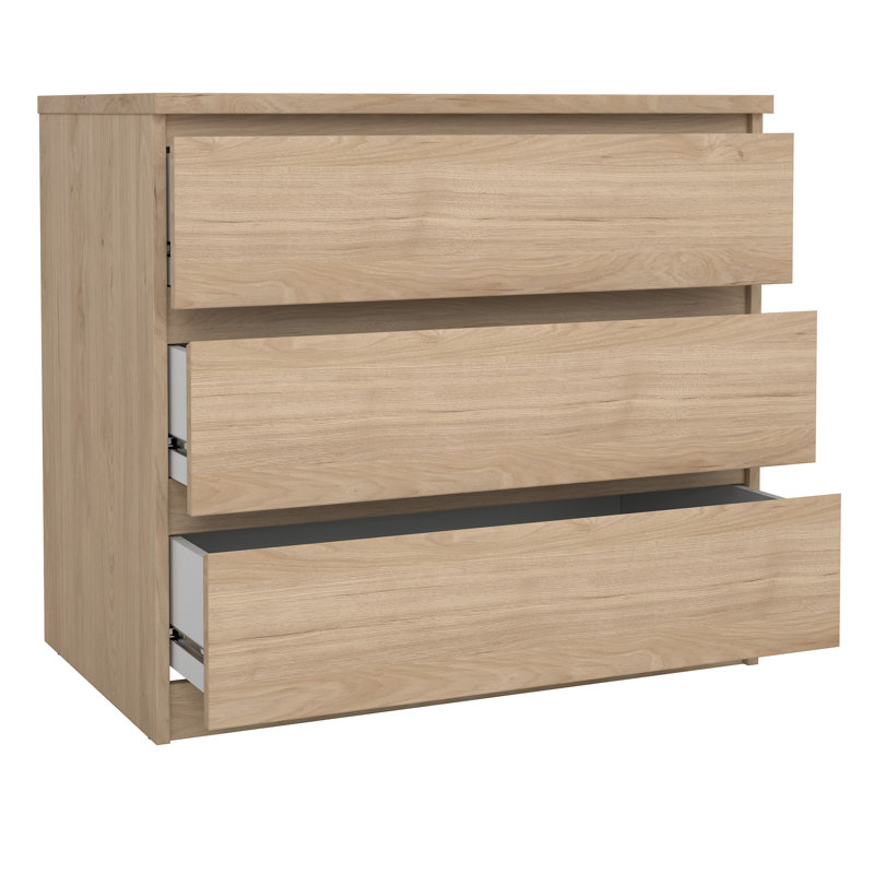 Commode 3 tiroirs Jada, Hickory Jackson